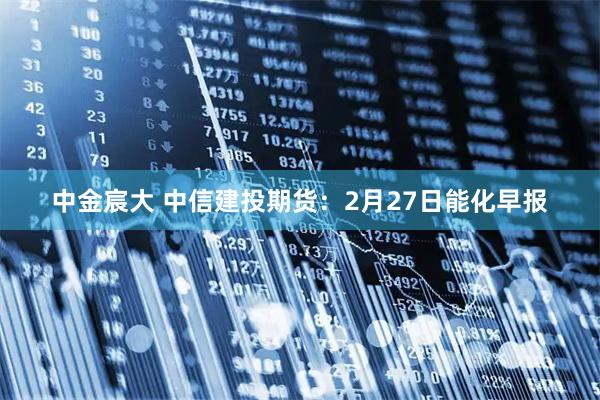 中金宸大 中信建投期货：2月27日能化早报